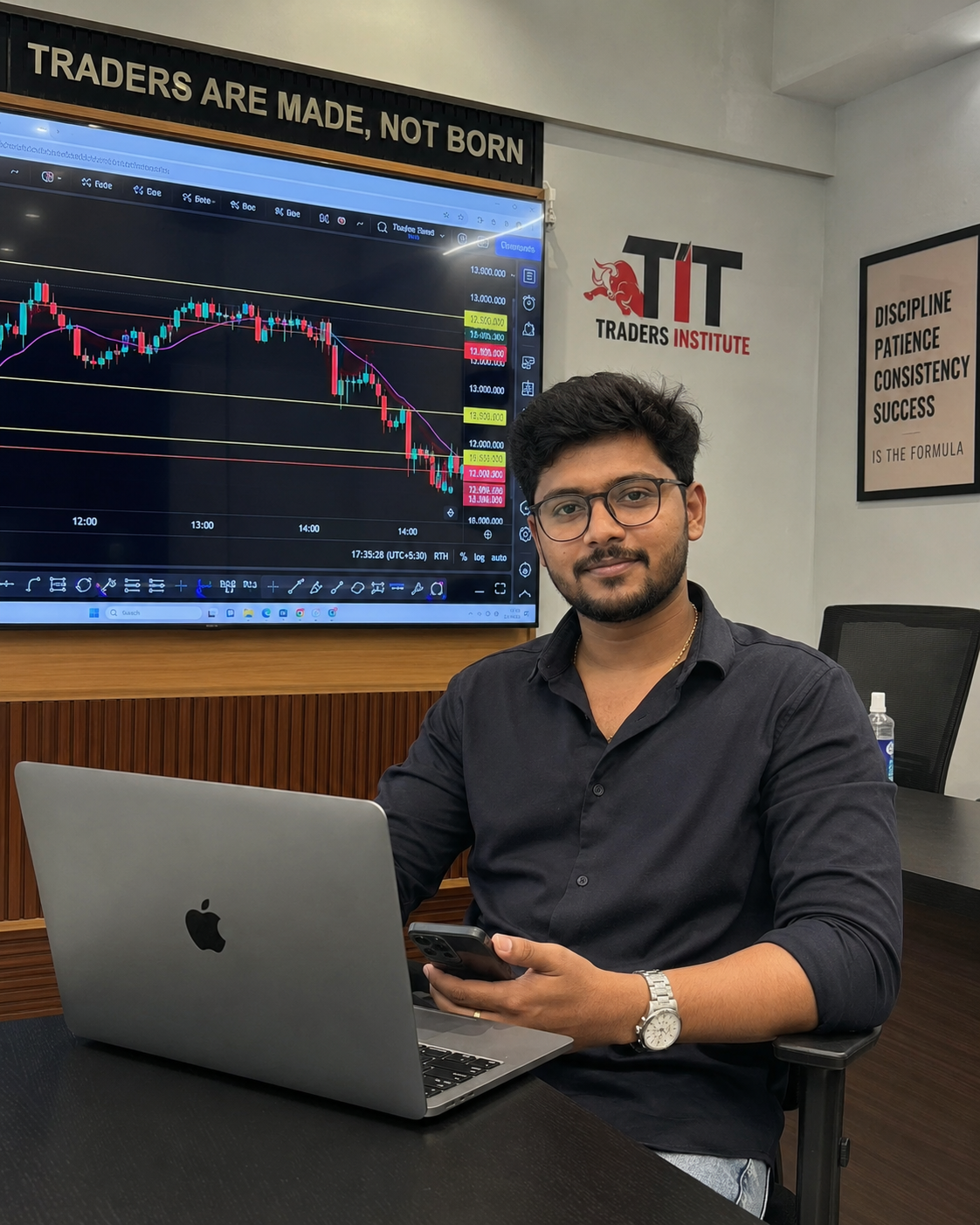 Rohit Verma, Traderz Den working professional learner